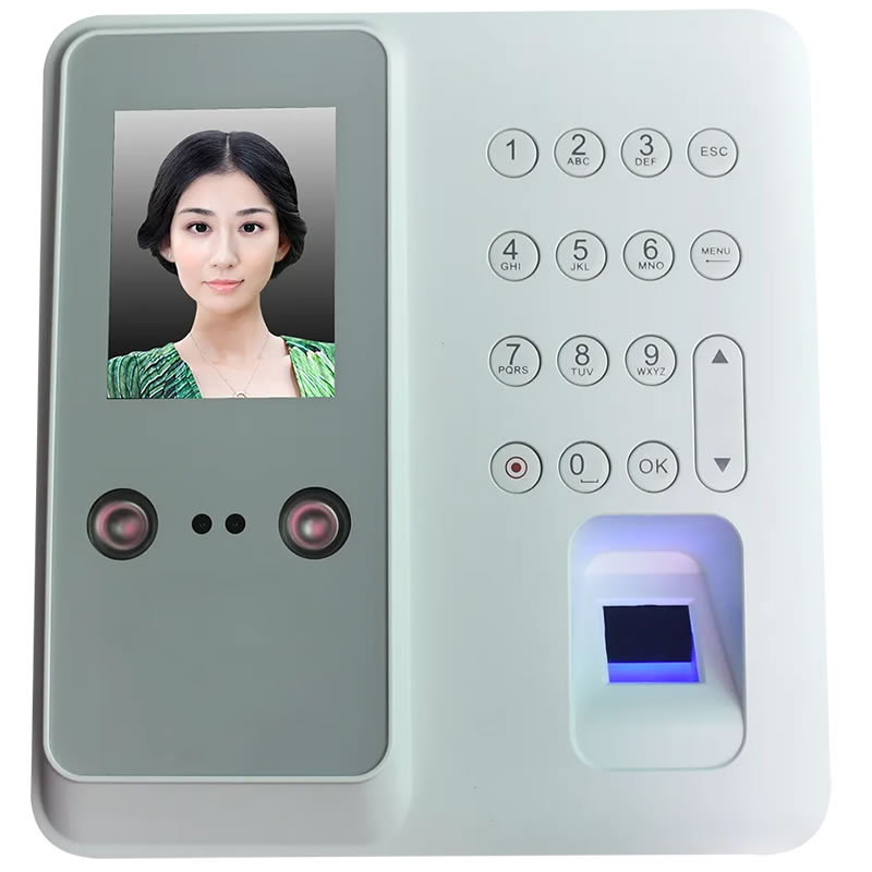 F6000 Biometric Fingerprint Reader and Facial Recognition Access Control system